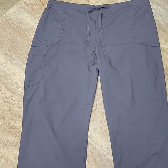 SCRUBSTAR WOMENS MEDICAL AND NURSE PANTS SIZE XL   POLY COTTON SPANDEX - Picture 2 of 8